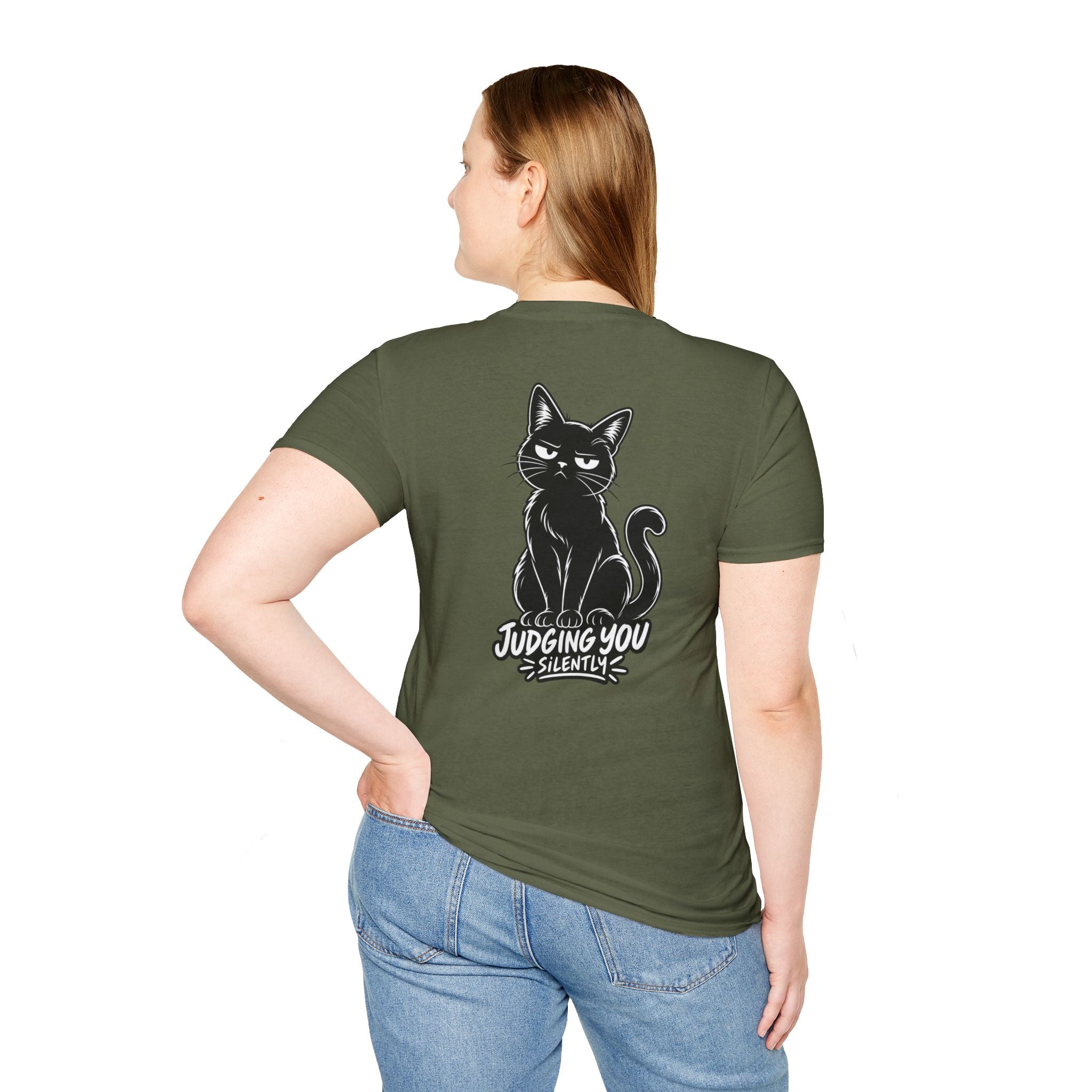 Black Cat Shirt Dark Humor Tee Cat Mom Tshirt Unique Gift Black Cat T shirt