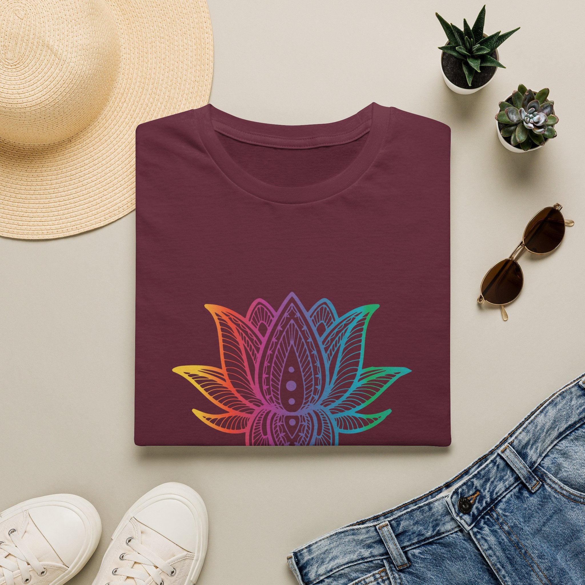 Hasu Japanese Art Shirt Unisex Softstyle Lotus Flower T-shirt Japan Flower Gift