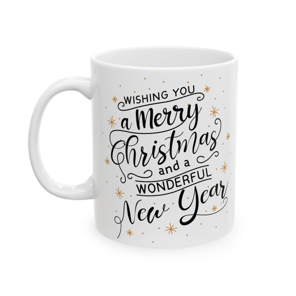 Funny Merry Christmas Mug Design Happy New Year Unique Cute Coffee Cup Gift Idea