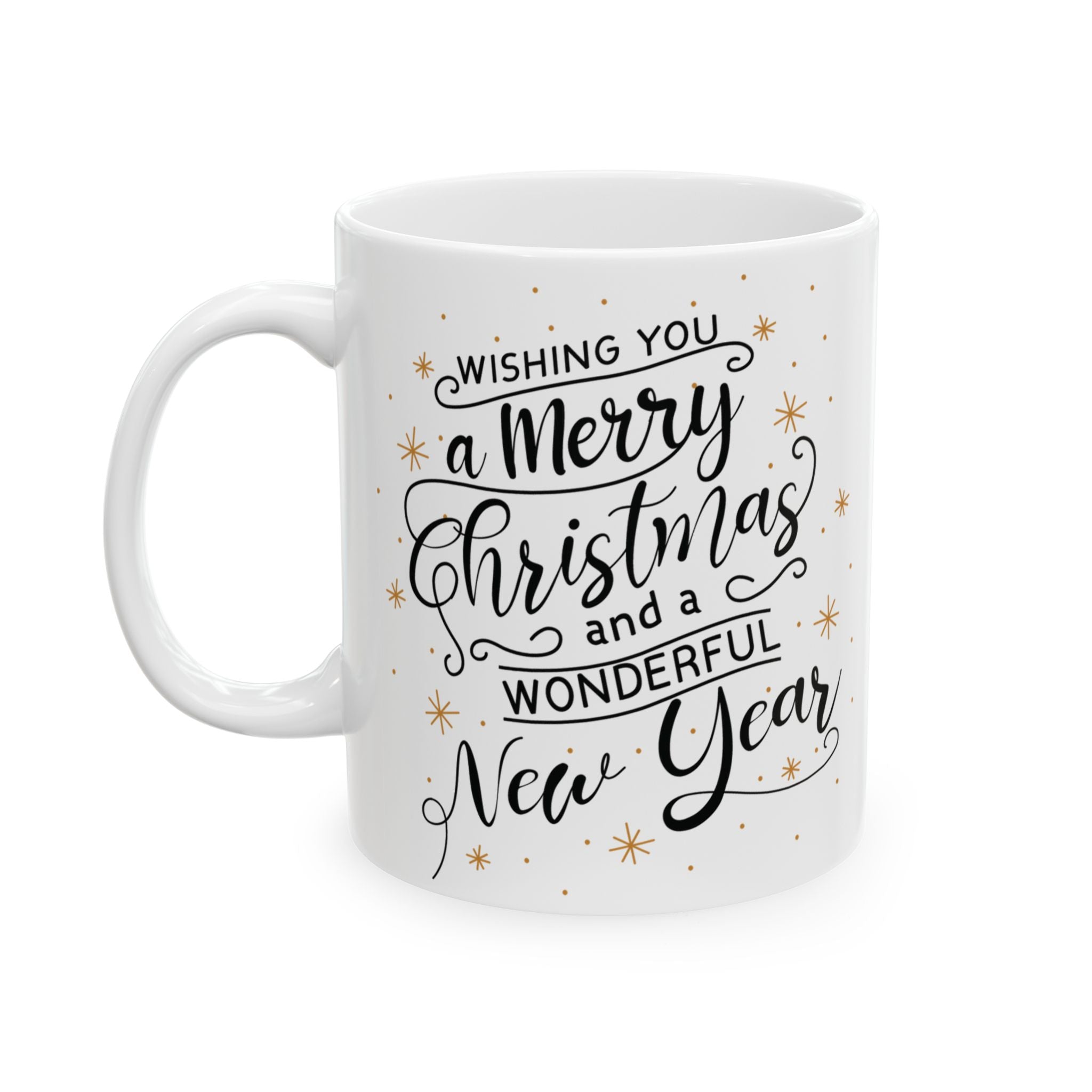 Funny Merry Christmas Mug Design Happy New Year Unique Cute Coffee Cup Gift Idea