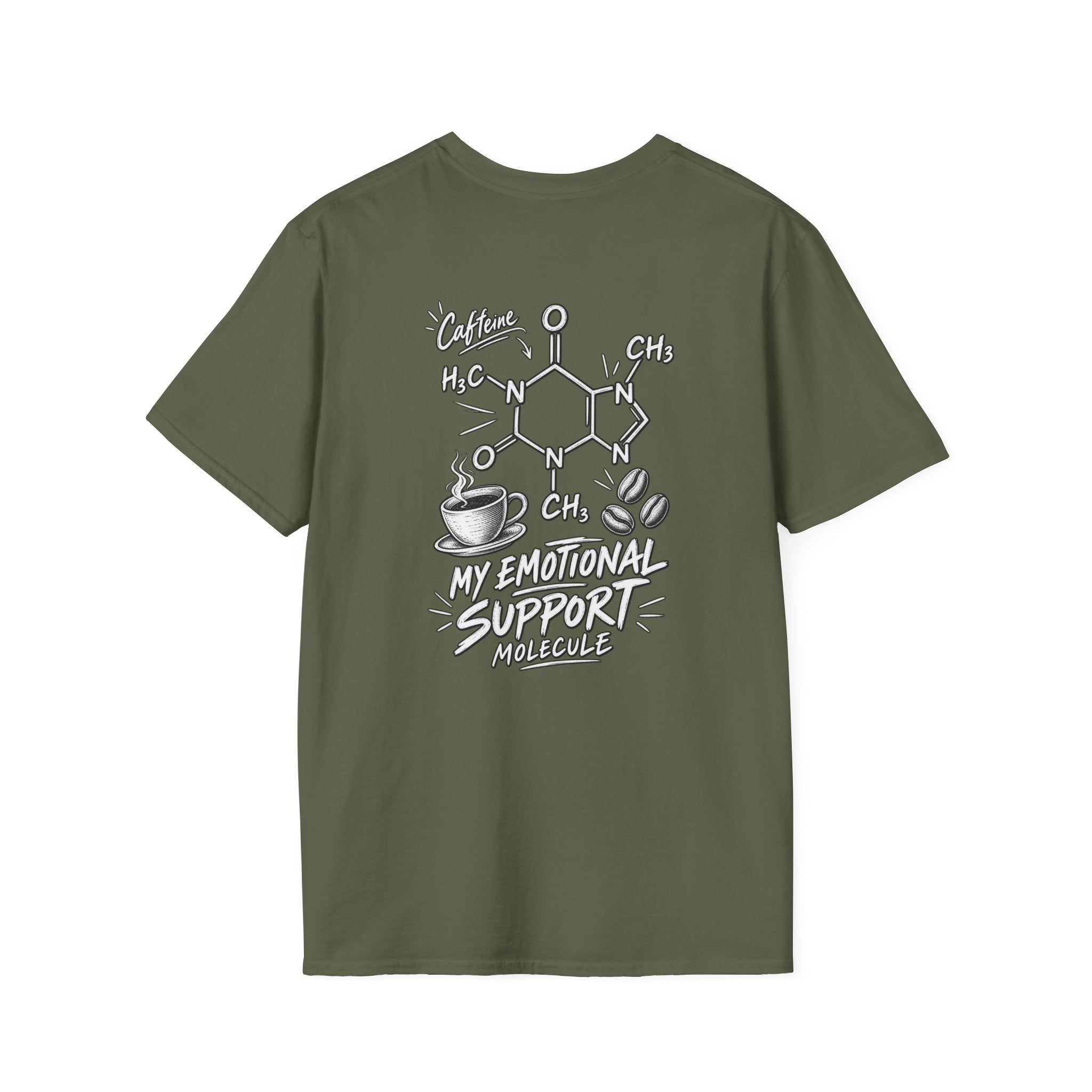 Copy of Funny Caffeine and Chaos Shirt Coffee Lover Graphic Tee Dark Humor Tshirt Funny Office Tshirt