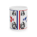 France Mug France Flag Mug History Icons Tea Coffee Cup Ceramic Mug Travel Gift