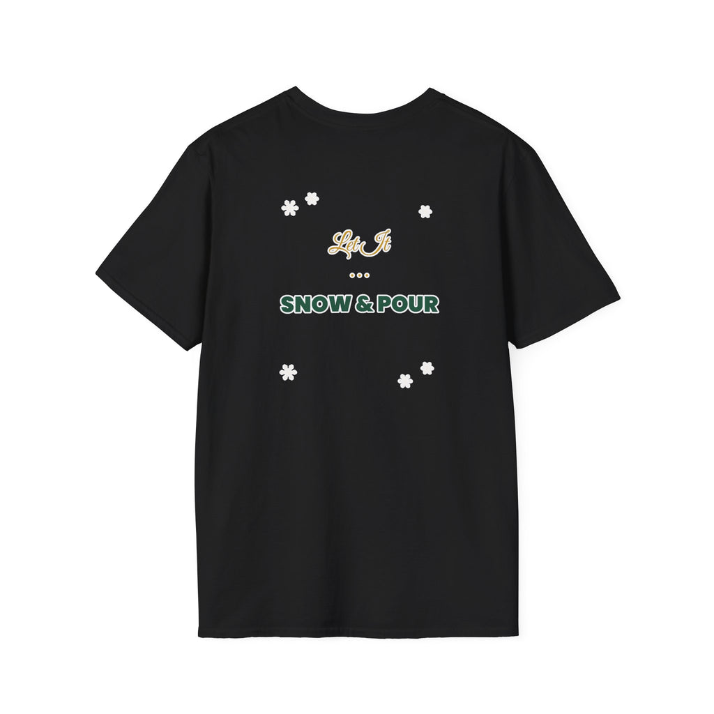 On The List No Regrets Funny Christmas Shirt Adult Humor Unisex Softstyle Tee Gift