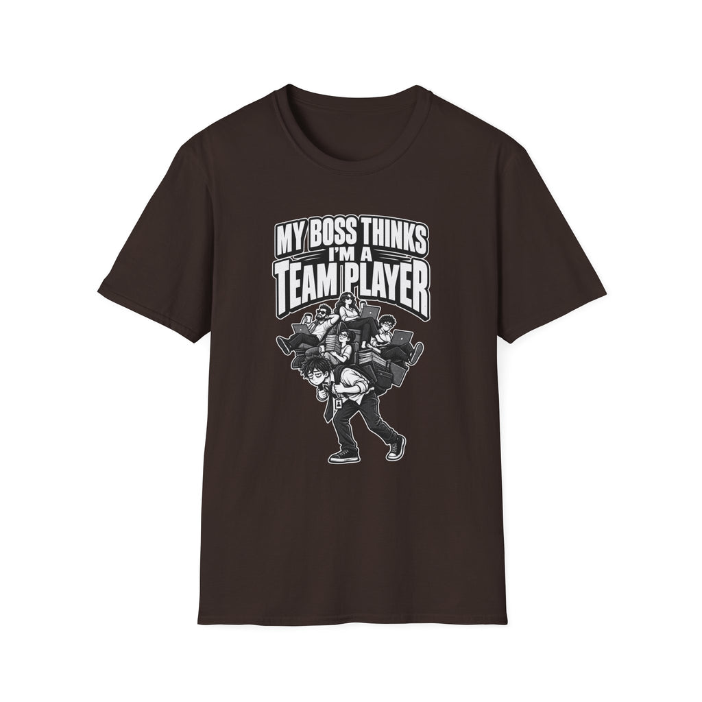 Funny Dark Humor Tshirt — Funny Office Tshirt Dark Humor Graphic Tee Unique Coworker Gift TEAM PLAYER Shirt