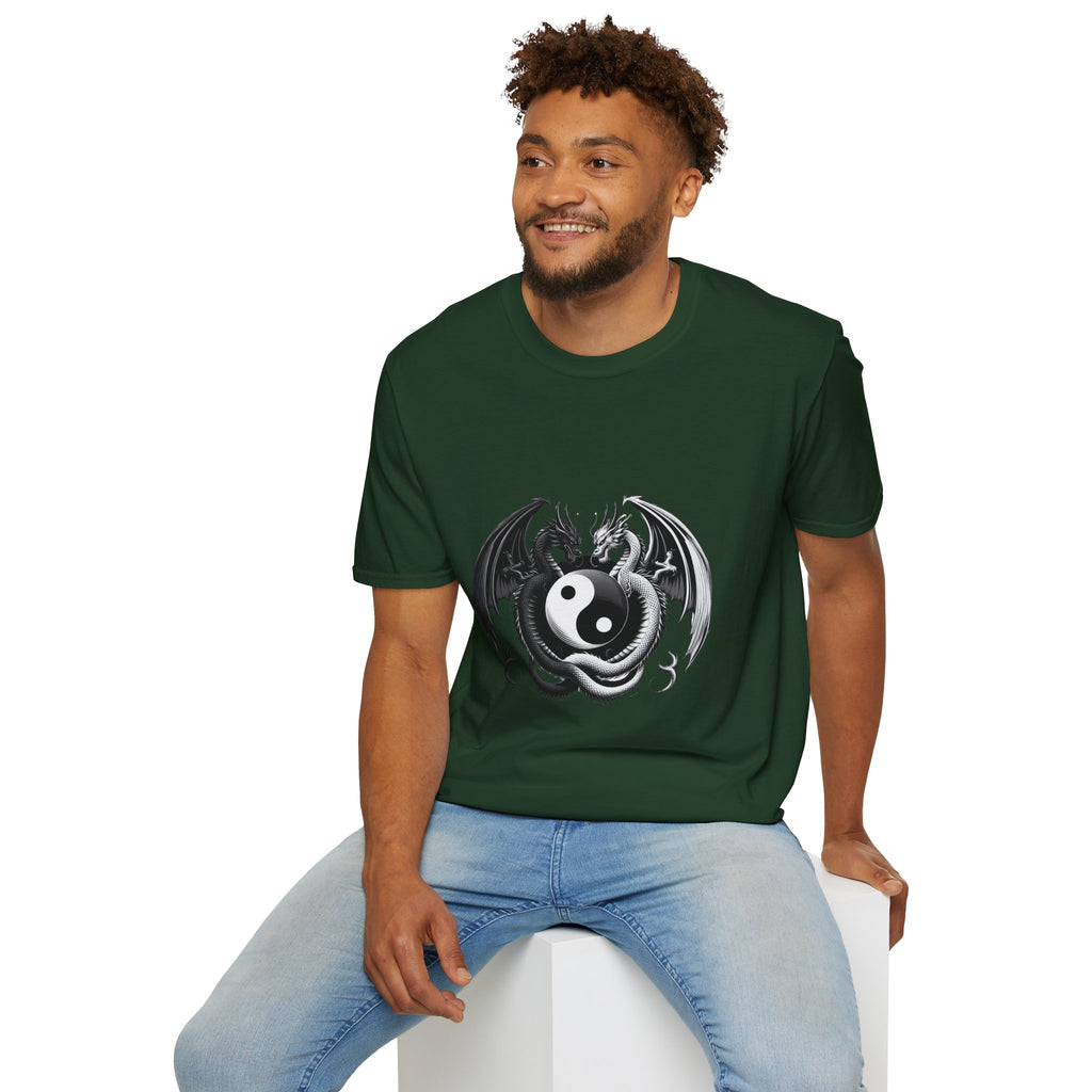 Dragon T-shirt Men Women Graphic Tee Clothing Apparel Chinese Dagon Symbol Gift