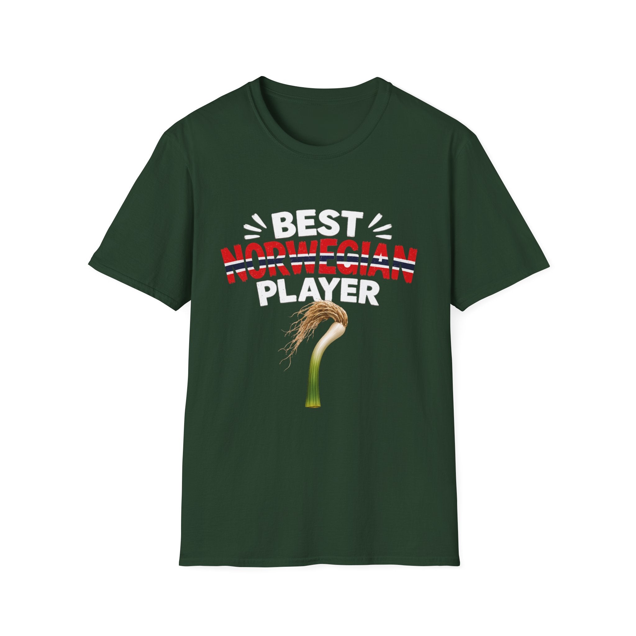 Funny Erling Haaland Tshirt Norway Football Player Unisex Softstyle T-Shirt Usa Soccer