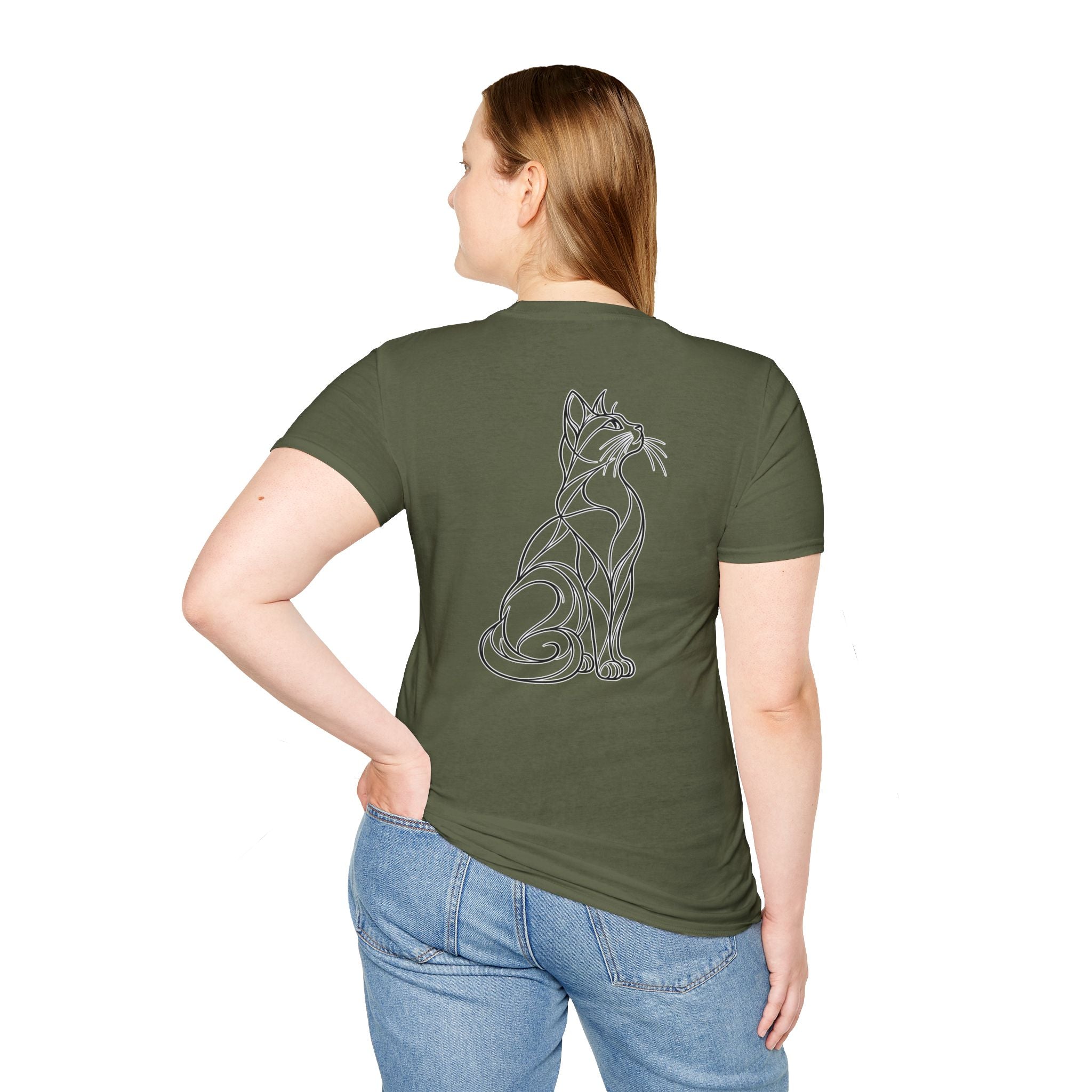 Black Cat Shirt Dark Humor Tee Cat Mom Tshirt Unique Gift Black Cat T shirt