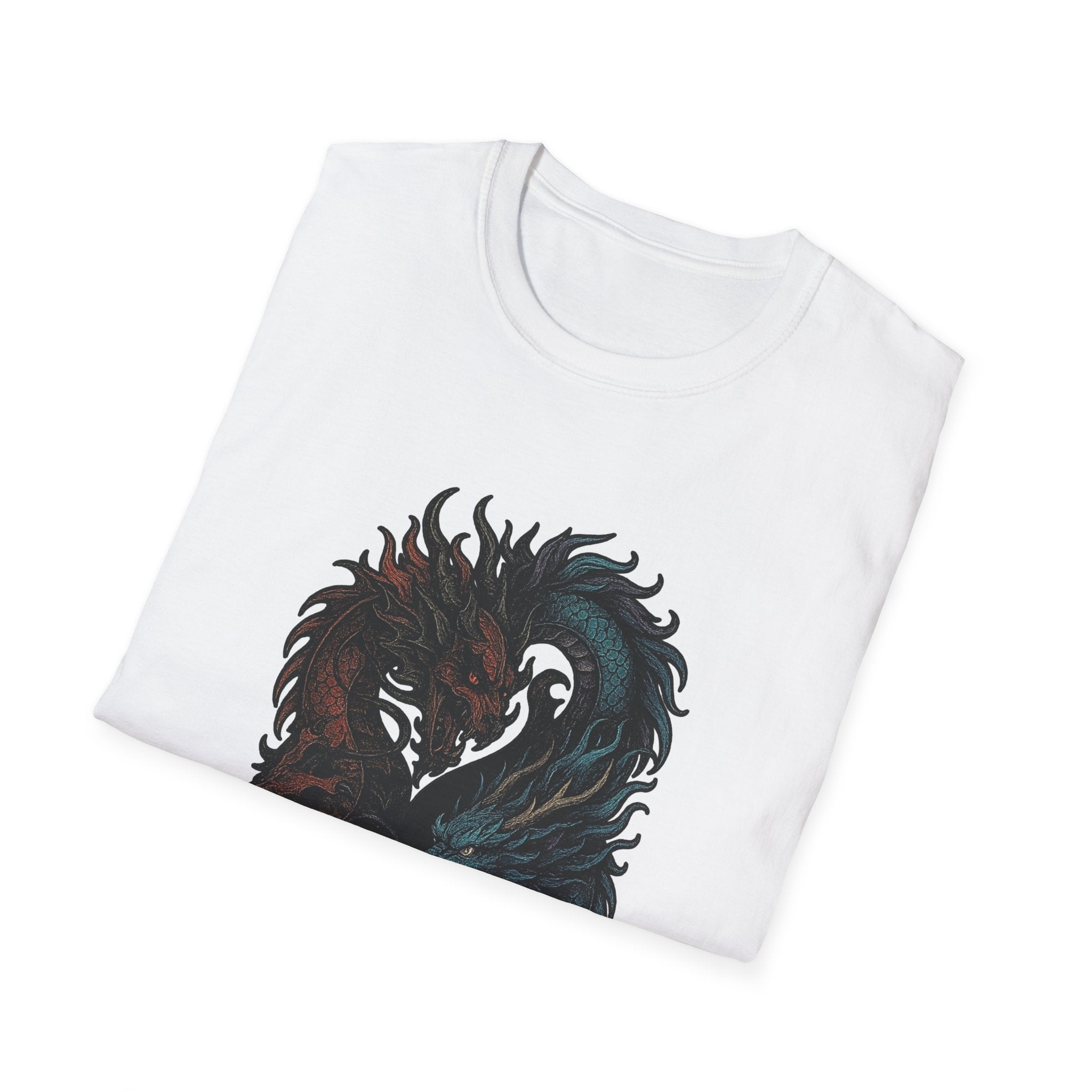 Dragon T-shirt Men Women Graphic Tee Clothing Apparel Chinese Dagon Symbol Gift