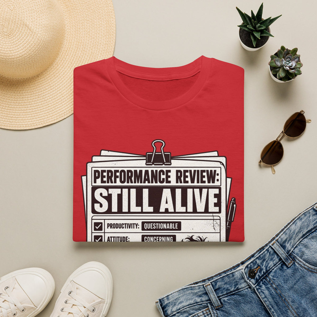 Funny Dark Humor Tshirt — Funny Office Tshirt Dark Humor Graphic Tee Unique Coworker Gift STILL ALIVE Shirt