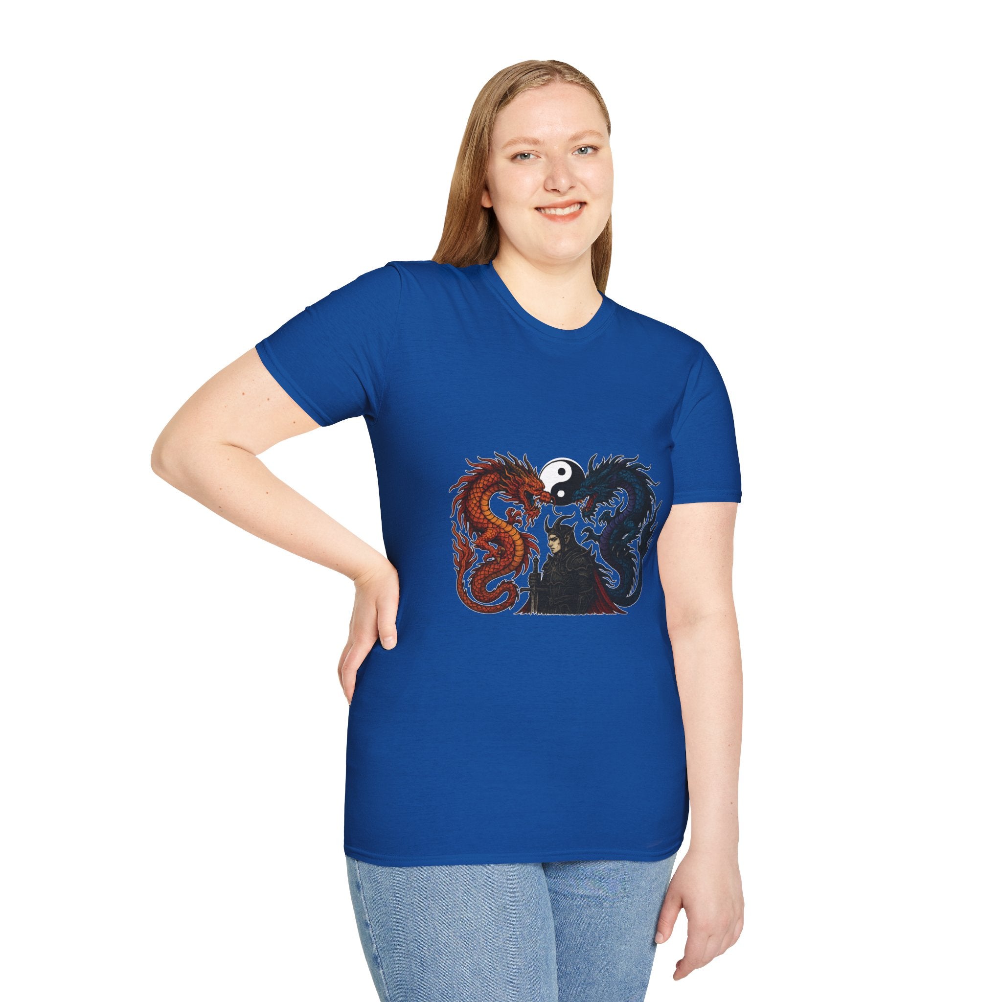 Dragon T-shirt Men Women Graphic Tee Clothing Apparel Chinese Dagon Symbol Gift