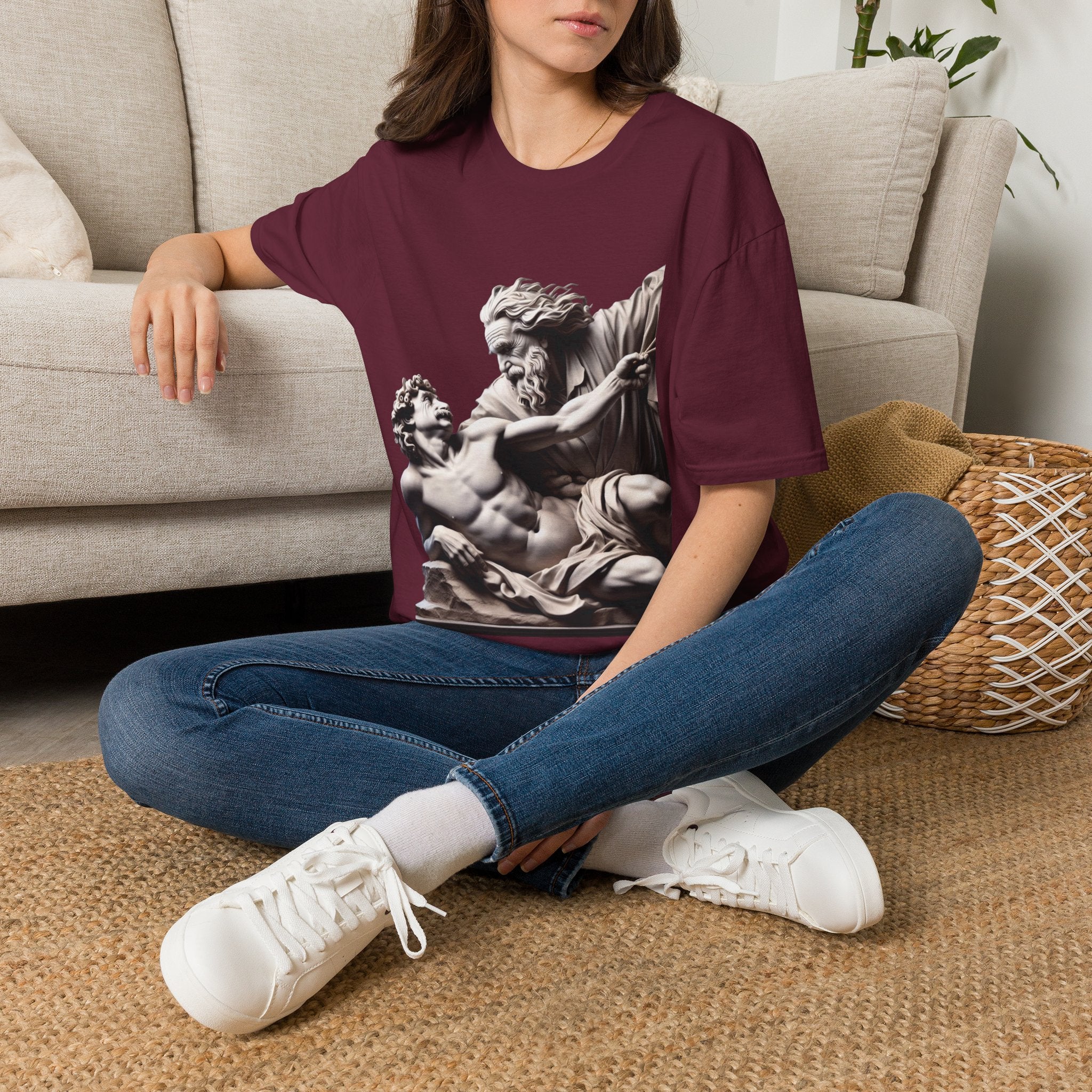 Funny Albert Einstein Unisex Softstyle T-Shirt Unique Gift Cotton T-shirt Art