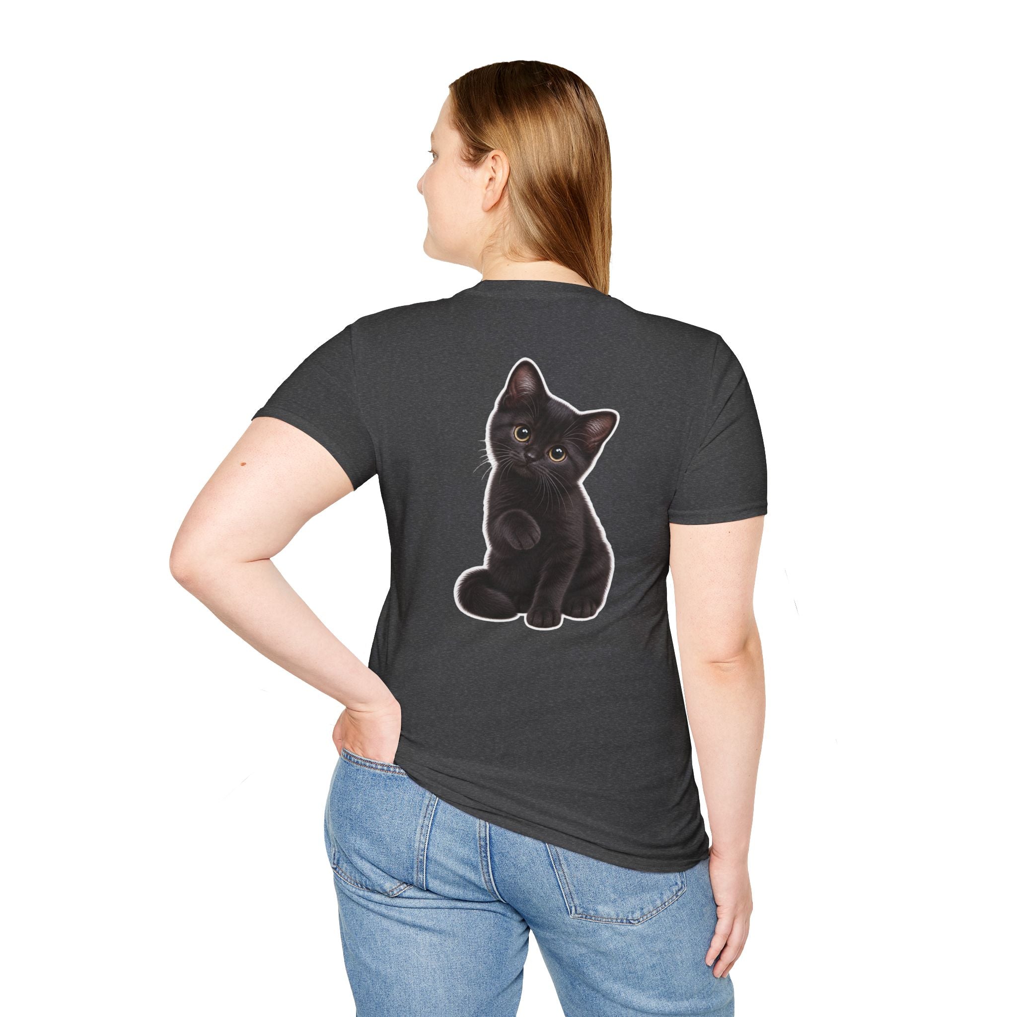 Black Cat Shirt Dark Humor Tee Cat Mom Tshirt Unique Gift Black Cat T shirt Funny Tshirt