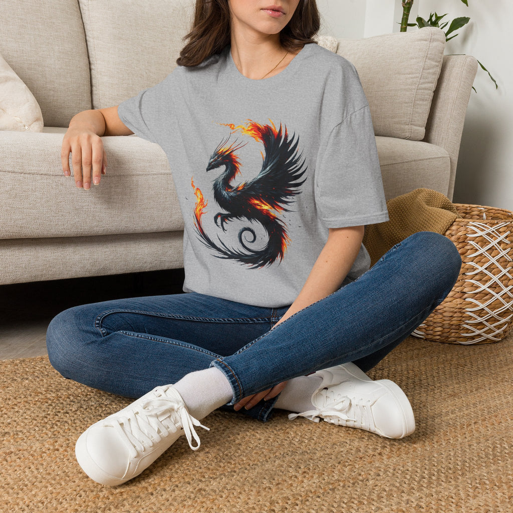 Dragon T-shirt Mens Graphic Tee Clothing Apparel Chinese Symbol Unisex Softstyle Unique Tshirt Best Gift