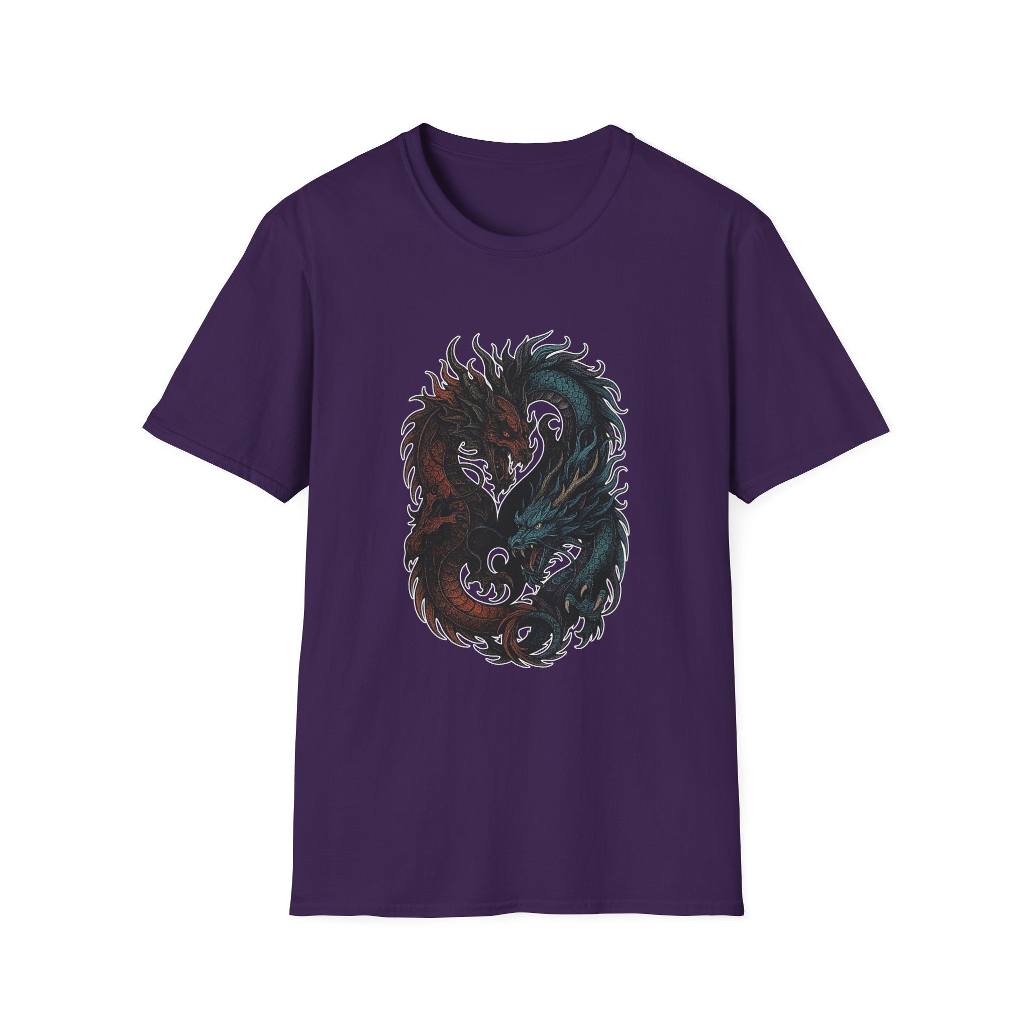 Dragon T-shirt Men Women Graphic Tee Clothing Apparel Chinese Dagon Symbol Gift