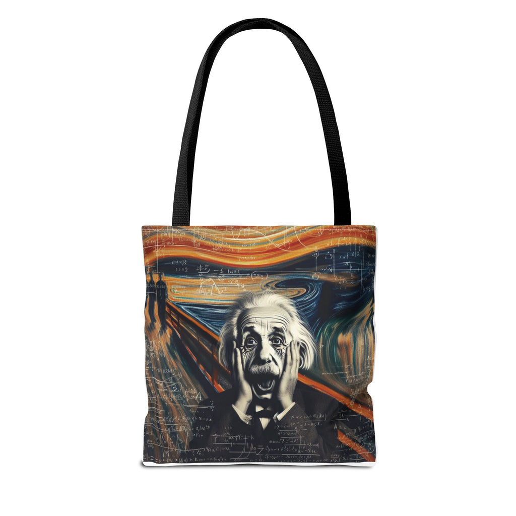 Funny Einstein Tote Bag (AOP) Bags Lady Women Mom Outdoor Style Fashion Gift New