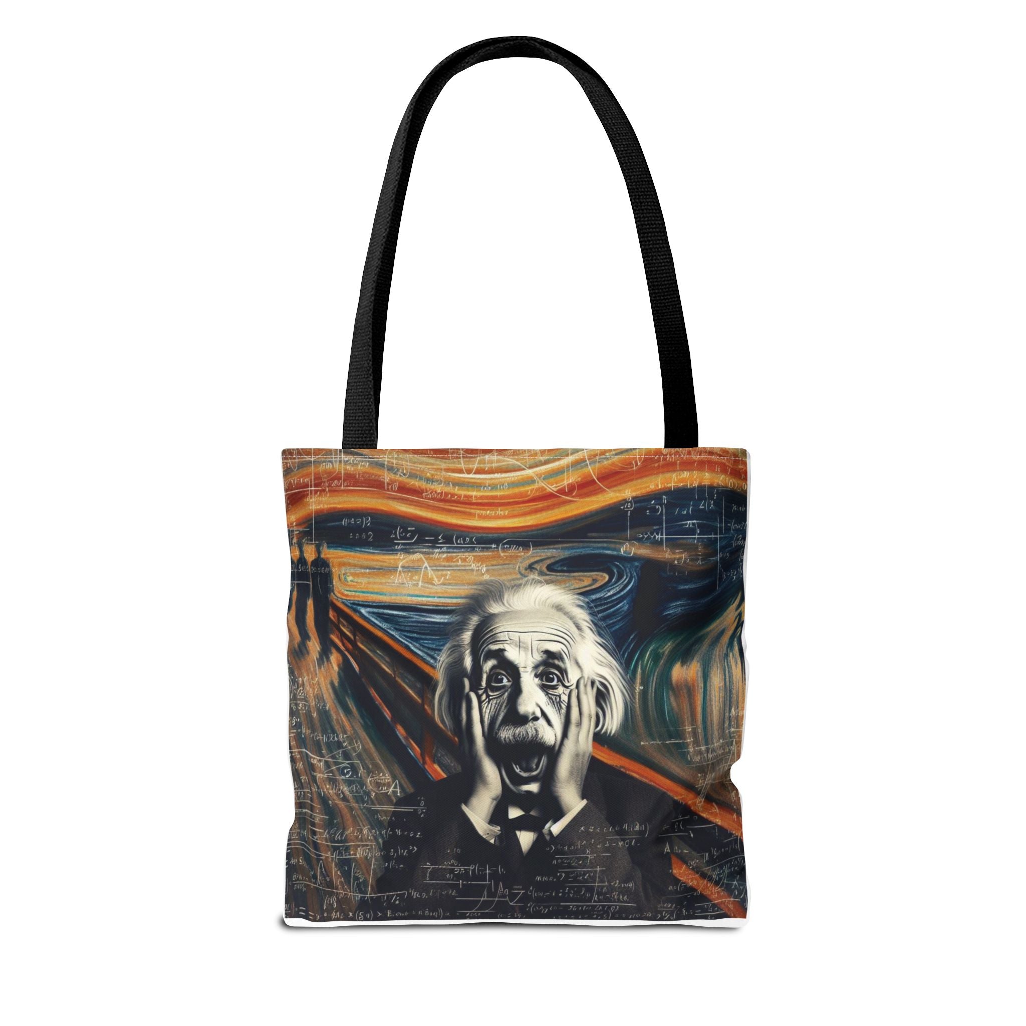 Funny Einstein Tote Bag (AOP) Bags Lady Women Mom Outdoor Style Fashion Gift New