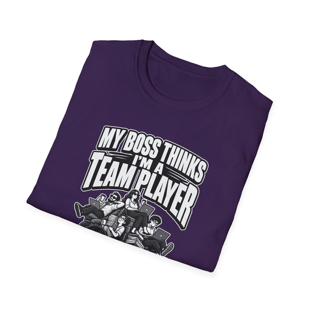 Funny Dark Humor Tshirt — Funny Office Tshirt Dark Humor Graphic Tee Unique Coworker Gift TEAM PLAYER Shirt