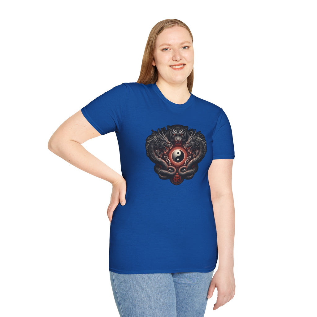 Dragon T-shirt Men Women Graphic Tee Clothing Apparel Chinese Dagon Symbol Gift