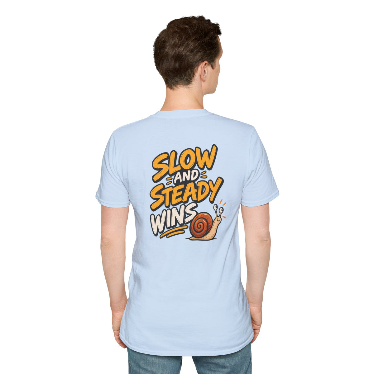 Funny Dark Humor Shirt Slow and Steady wins Funny Office Tee Unique Gift