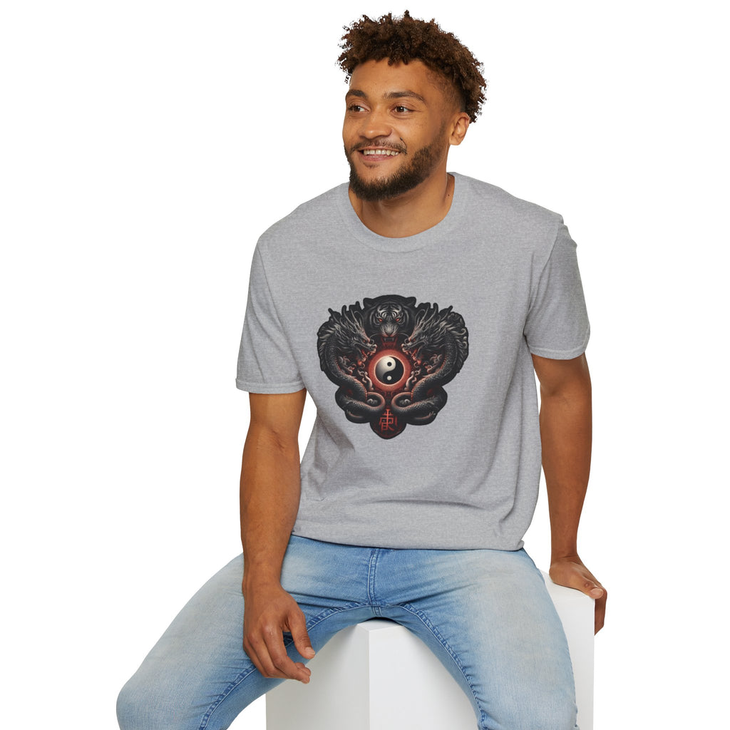 Dragon T-shirt Men Women Graphic Tee Clothing Apparel Chinese Dagon Symbol Gift