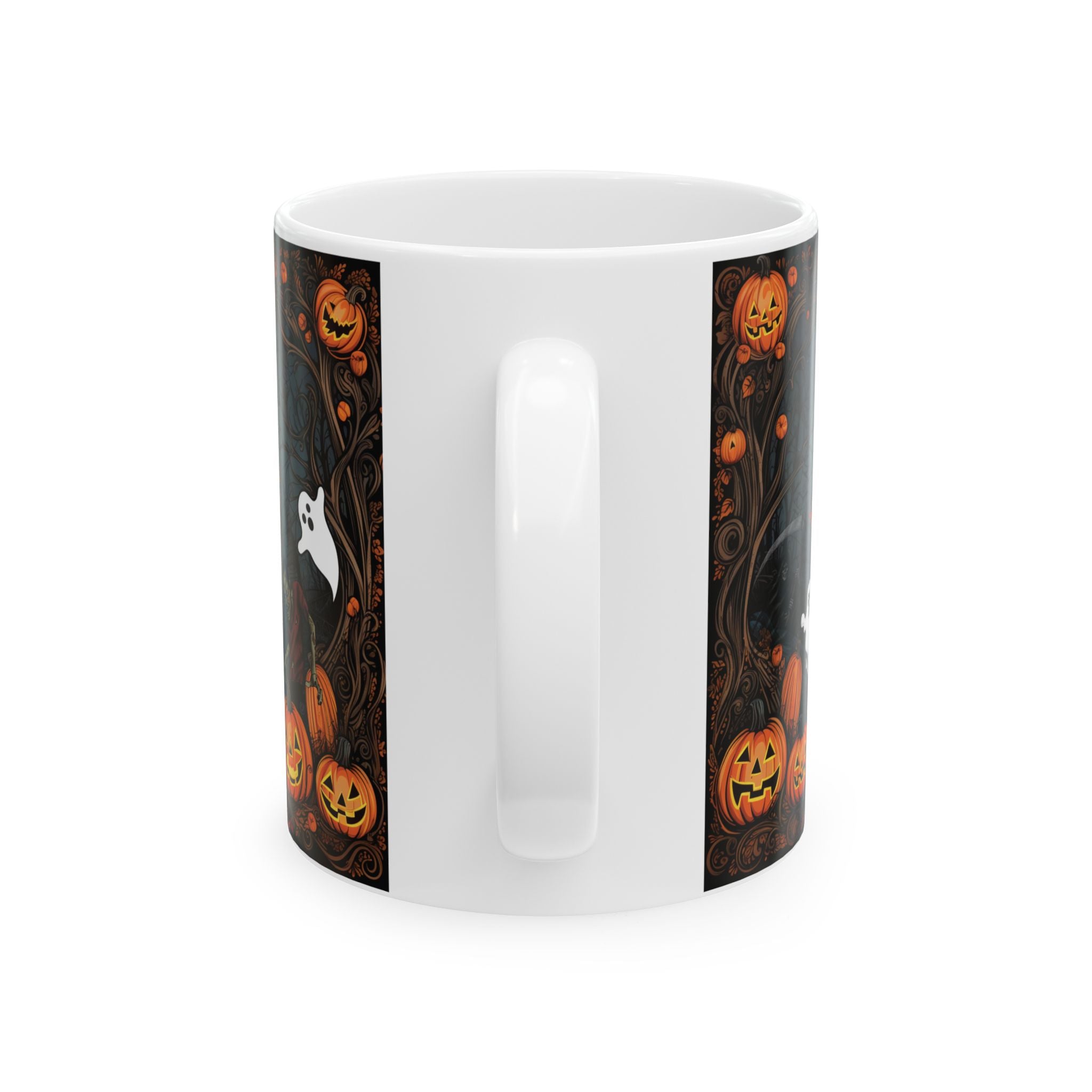 Happy Halloween Cool Funny Coffee Mug Gift For Friends Pumpkin Spooky Boo 11oz