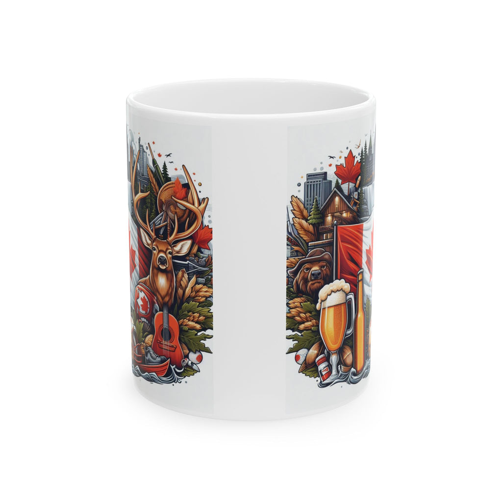 Canada Mug Canadian Flag Attributes Ceramic Tea Coffee Cup Unique Gift Tourist
