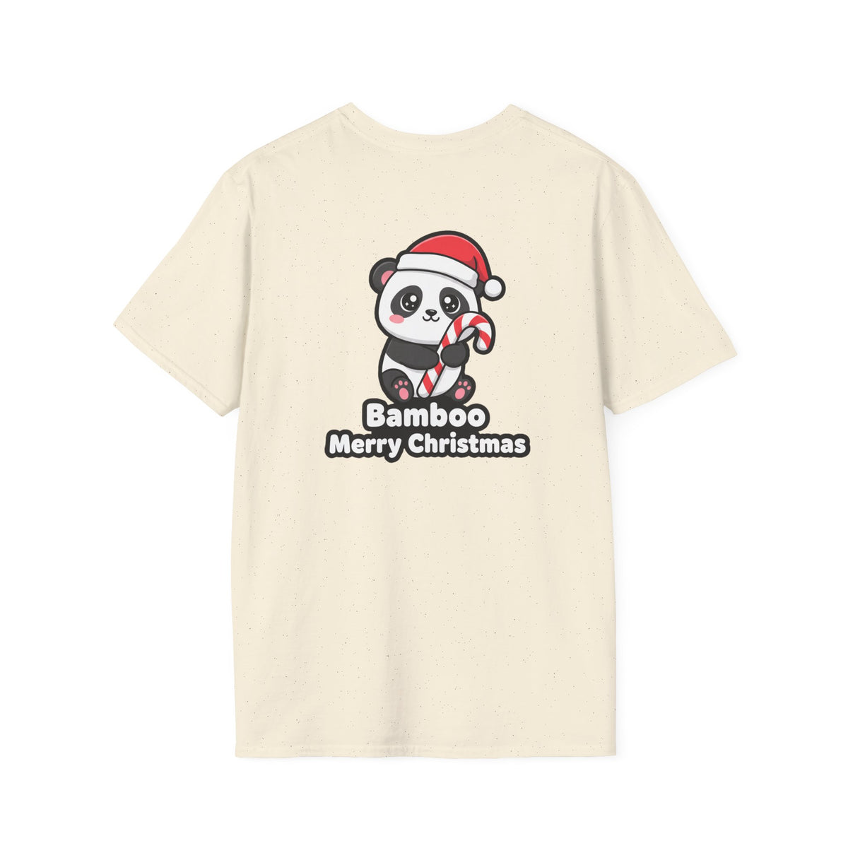 Cute Christmas Shirt Bamboo Merry Christmas Funny Animal Unisex Softstyle Tee Christmas Gift