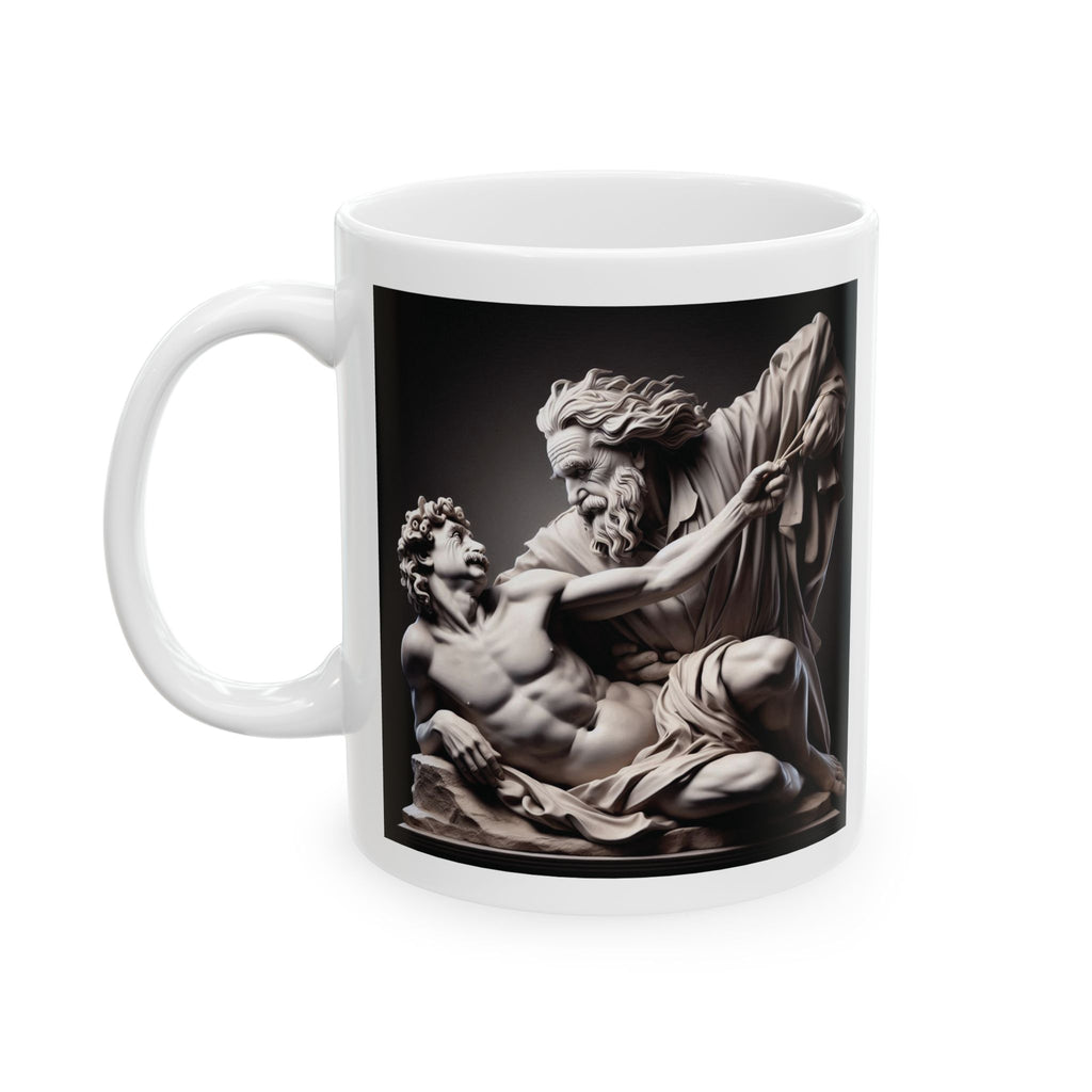 Funny Einstein in Michelangelo Art Lover Unique Gift Tea Coffee Cup Ceramic Mug 11oz
