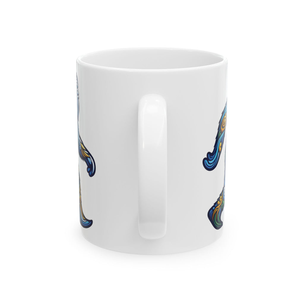 Funny Bigfoot Sasquatch Yeti Ceramic Mug Unique Gift Tea Coffee Cup Art 11oz New