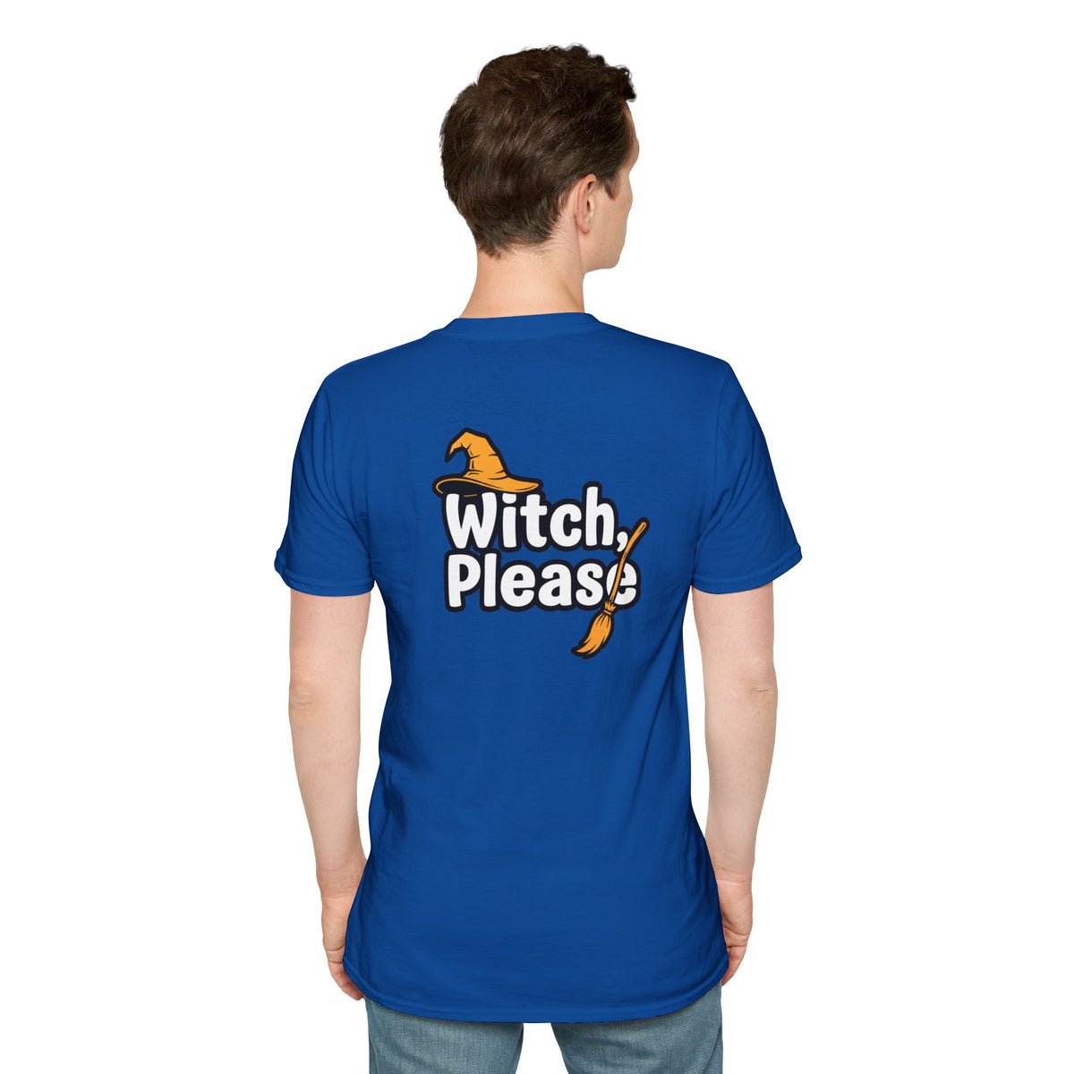 Dark Humor Halloween Shirt Witch Please Funny Sarcastic Witchy Unisex Softstyle Tee Adult Halloween Gift