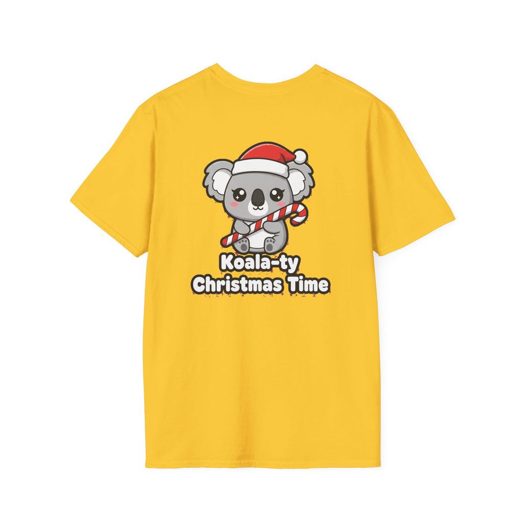 Cute Christmas Shirt Koalaty Christmas Time Funny Animal Unisex Softstyle Tee Christmas Gift