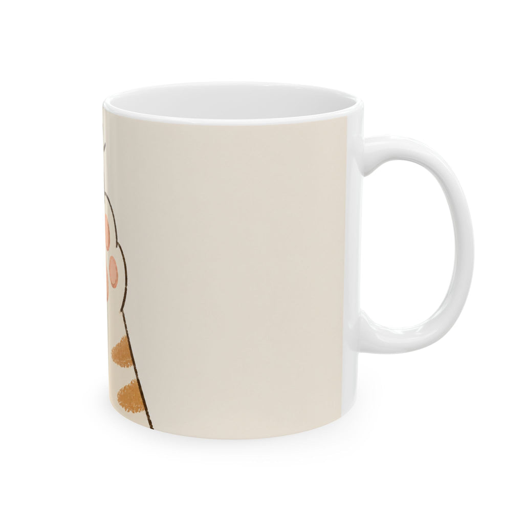Cat Mom Coffee Mug Minimalist Line Art Cat Lover Gift Funny Ceramic Cup Tea Cup 11oz 15oz Best Gift for Mothers Animal Lovers