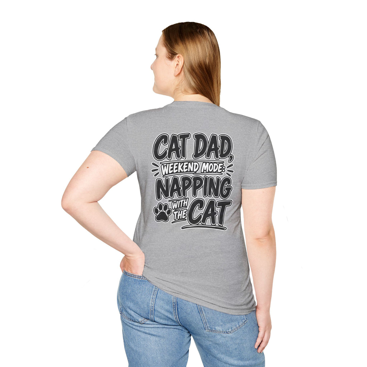 Cat Dad Shirt Pet Lover Tshirt Funny Cat Lover Graphic Tee Dark Humor Tee Unique Gift Funny Tshirt