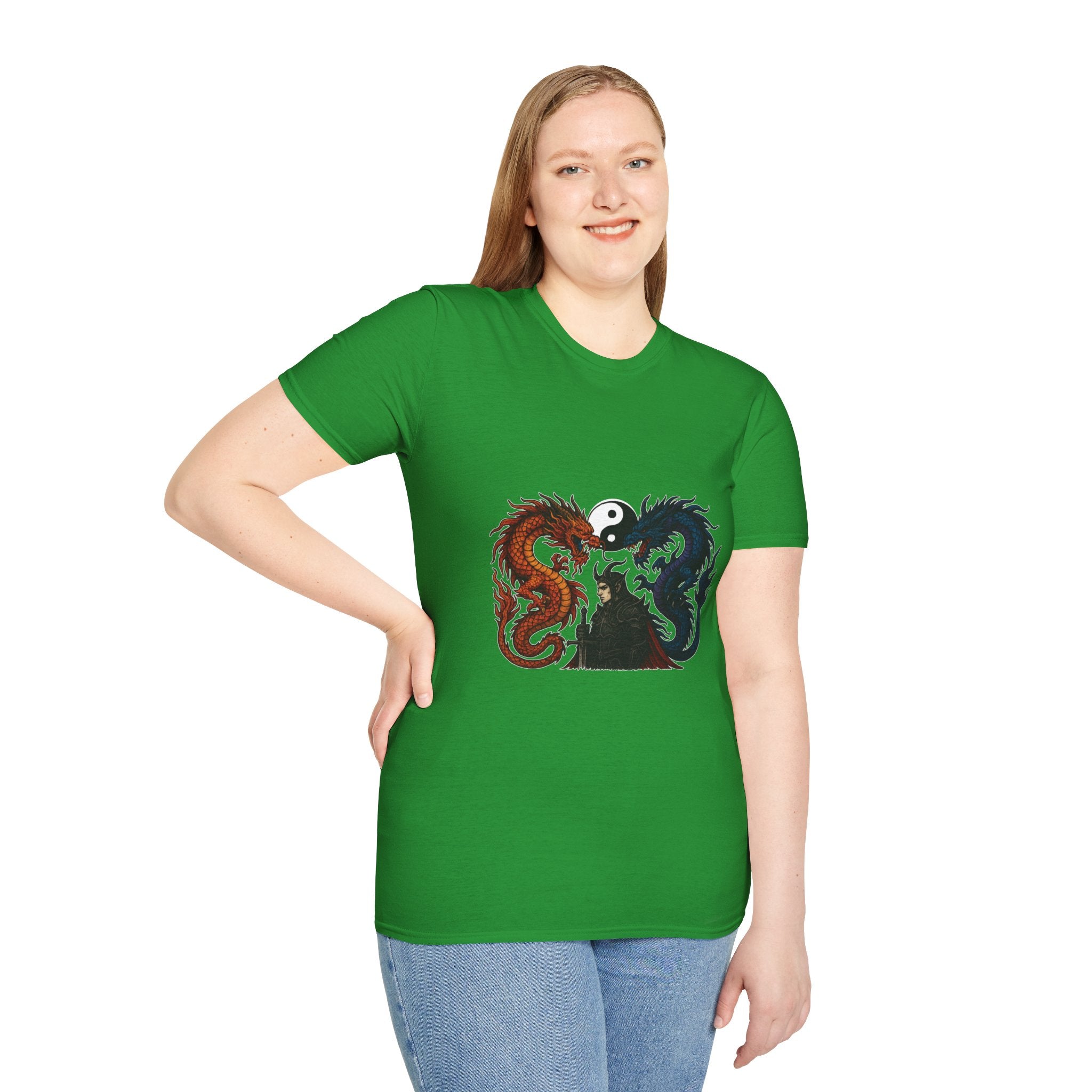 Dragon T-shirt Men Women Graphic Tee Clothing Apparel Chinese Dagon Symbol Gift
