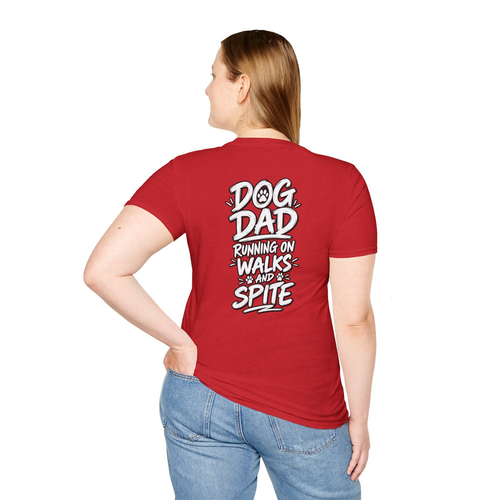 Dog Dad Gift Shirt Funny Sarcastic Dark Humor Tshirt Dog Lover Graphic Tee