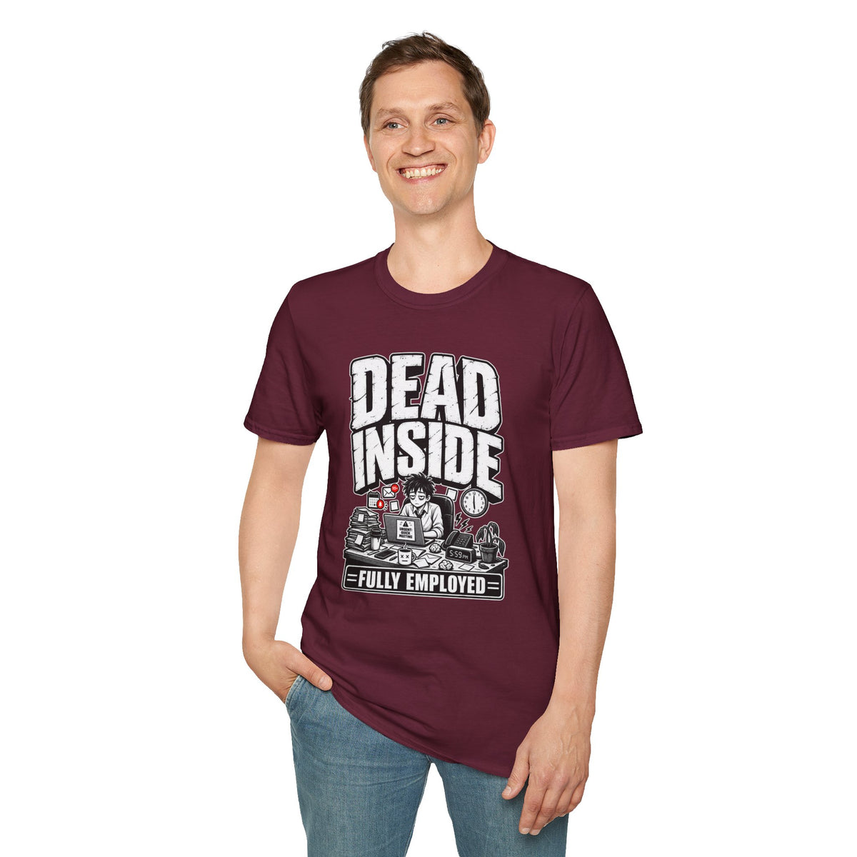 Funny Dark Humor Tshirt — Funny Office Tshirt Dark Humor Graphic Tee Unique Coworker Gift Shirt