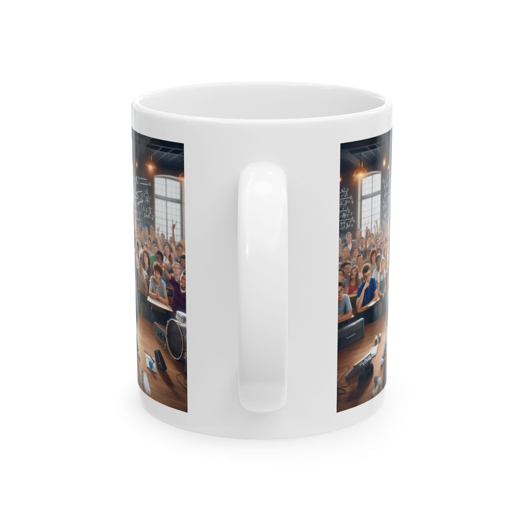Funny Einstein Mug as a Rapper Tea Coffee Cup Unique Gift Cute Ceramic Mug 11oz