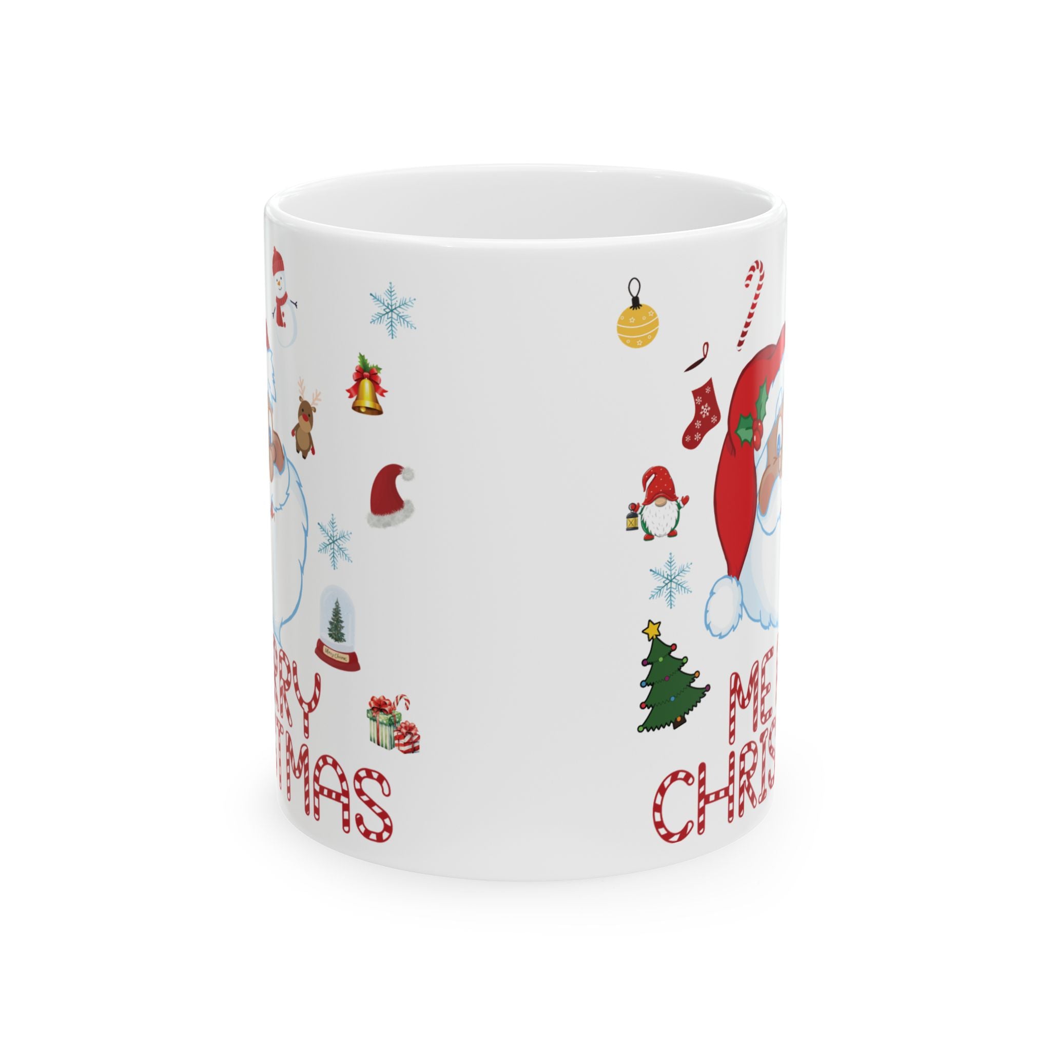 Funny Santa Claus Mug Merry Christmas Mug Unique Gift Cute Tea Coffee Cup Kids