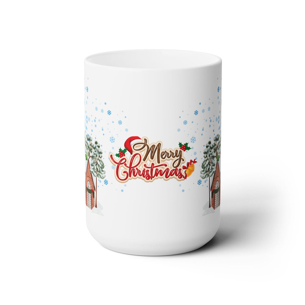 Funny Santa Claus Merry Christmas Mug Unique Cute Ceramic Coffee Cup Kids 15oz