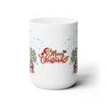 Funny Santa Claus Merry Christmas Mug Unique Cute Ceramic Coffee Cup Kids 15oz