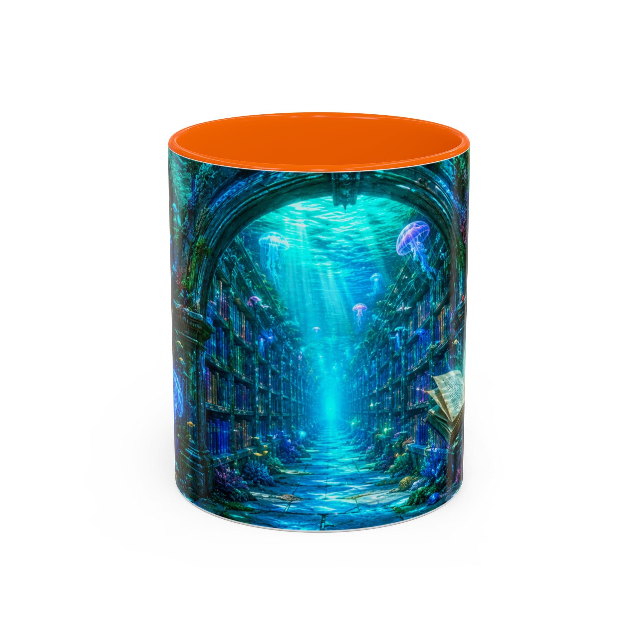 3D Library Bookshelf Mug Ceramic Book Lovers Coffee Mug Gifts Funny Accent Cup