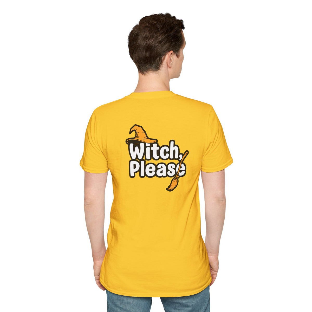 Dark Humor Halloween Shirt Witch Please Funny Sarcastic Witchy Unisex Softstyle Tee Adult Halloween Gift