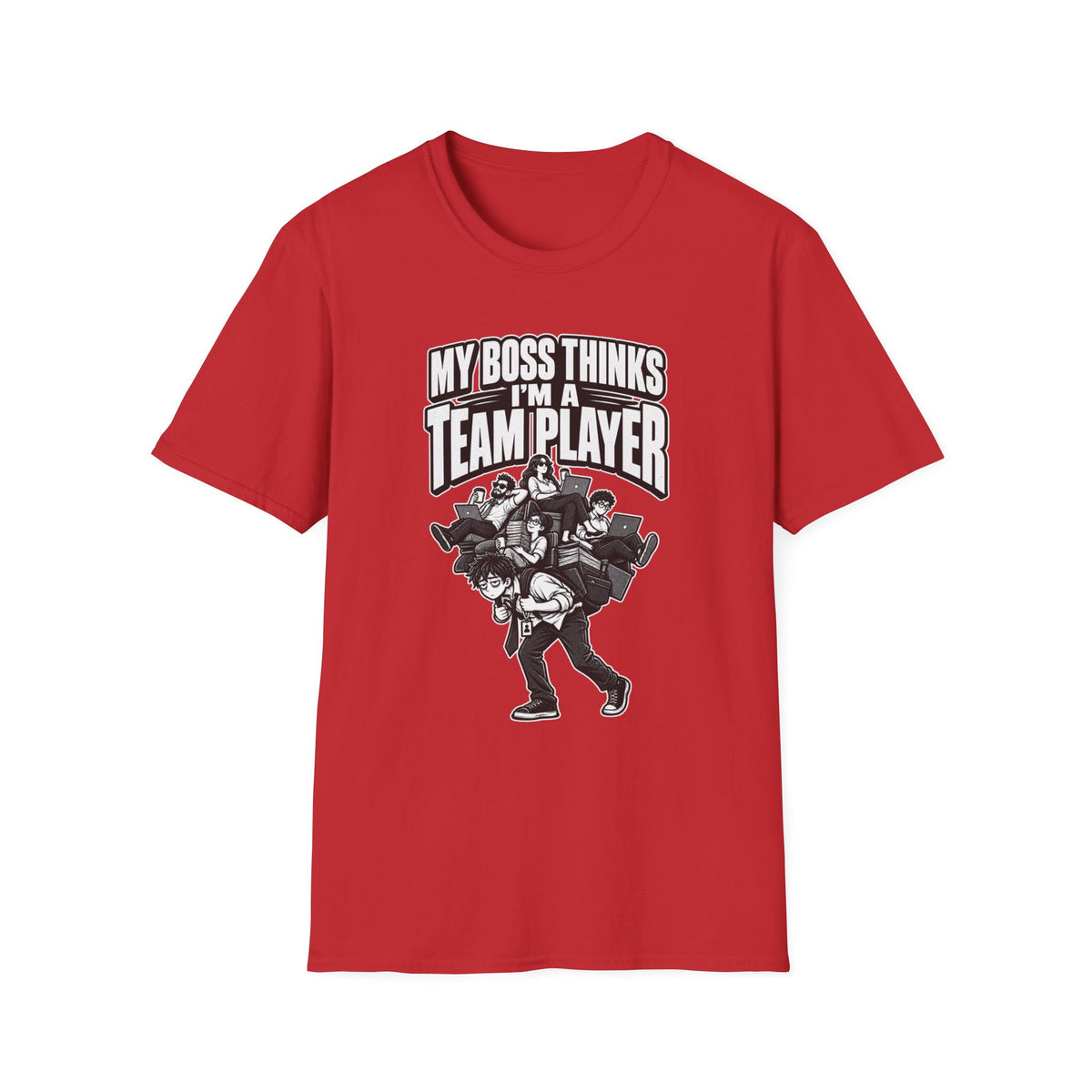 Funny Dark Humor Tshirt — Funny Office Tshirt Dark Humor Graphic Tee Unique Coworker Gift TEAM PLAYER Shirt