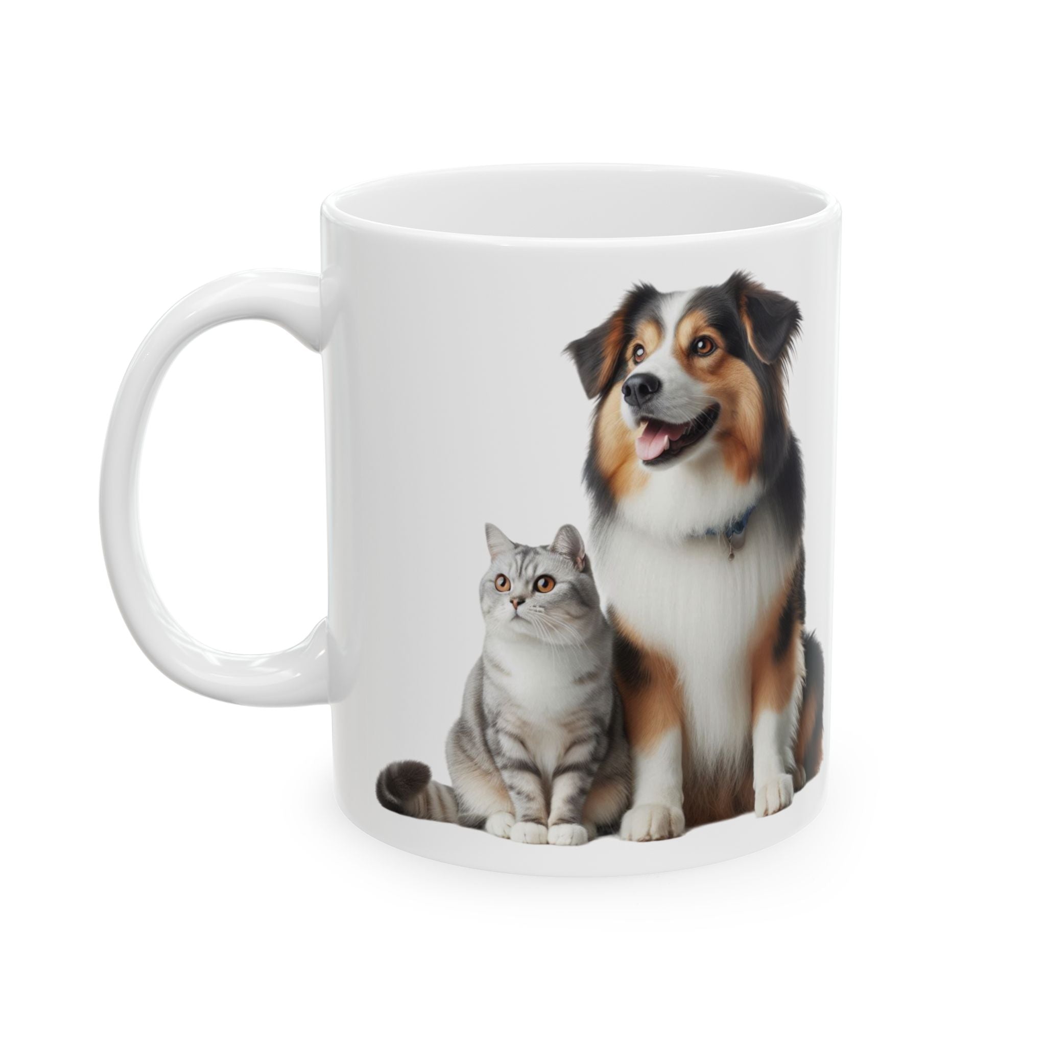 Funny Dog Mug Cat Mug Cute Coffee Ceramic Mug Gift Animal Lovers Fathers Day Mom