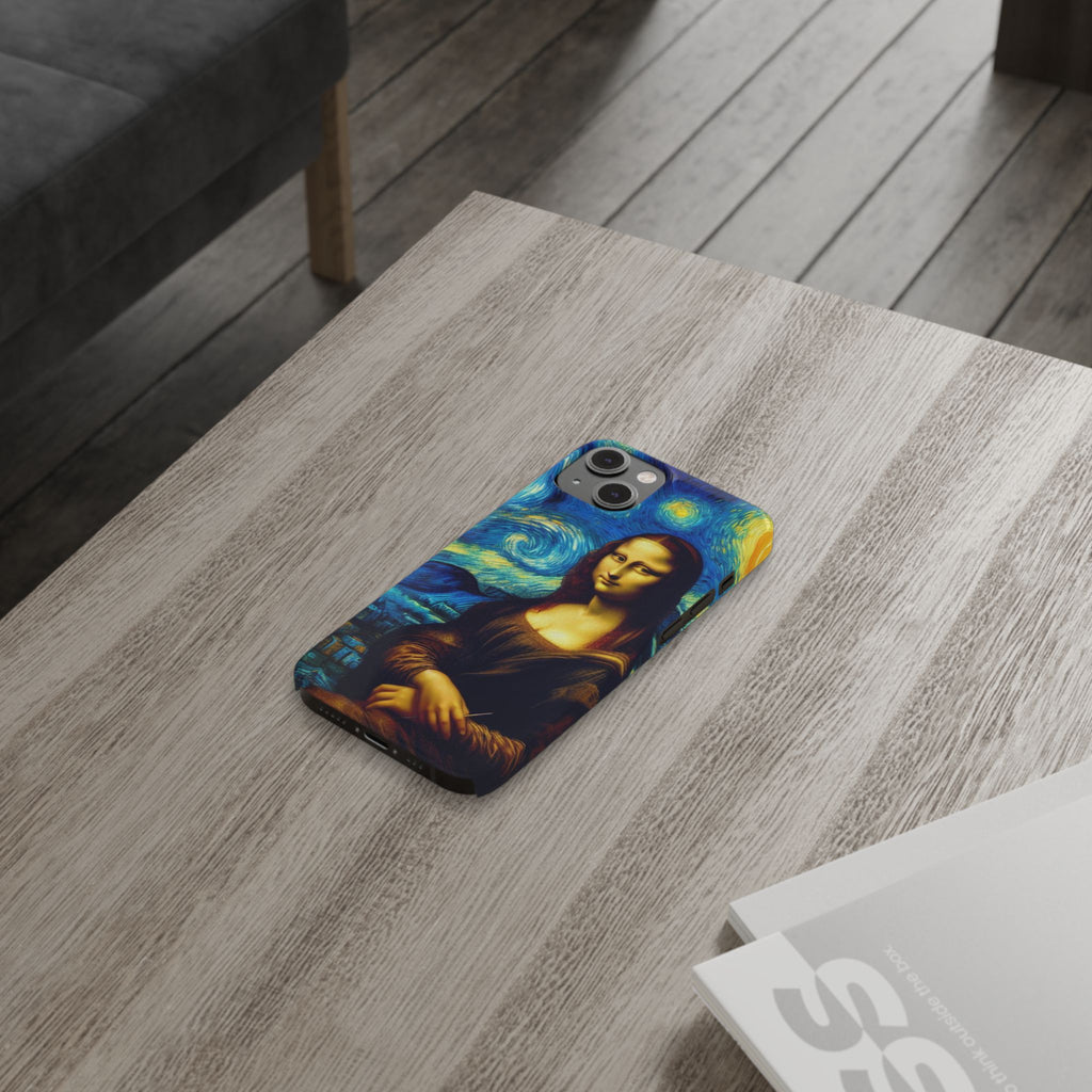 Funny Mona Lisa Phone Cases Van Gogh Starry Night Case Unique Gift iPhone 17 New