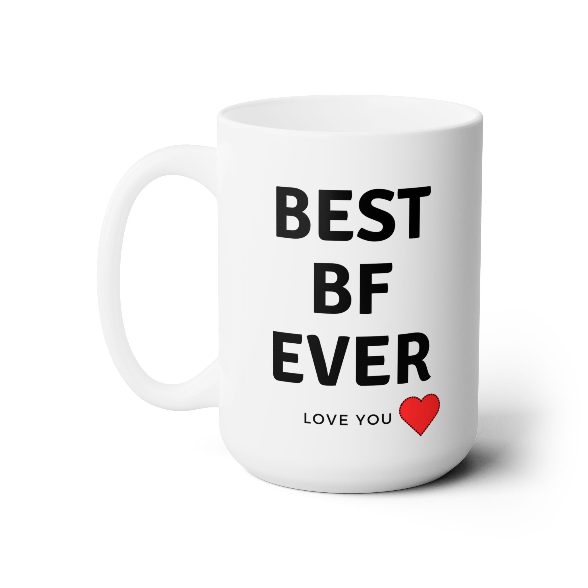 Best Bf Ever World's Best Boyfriend Ceramic Love Coffee Tea Mug New Gift 15oz