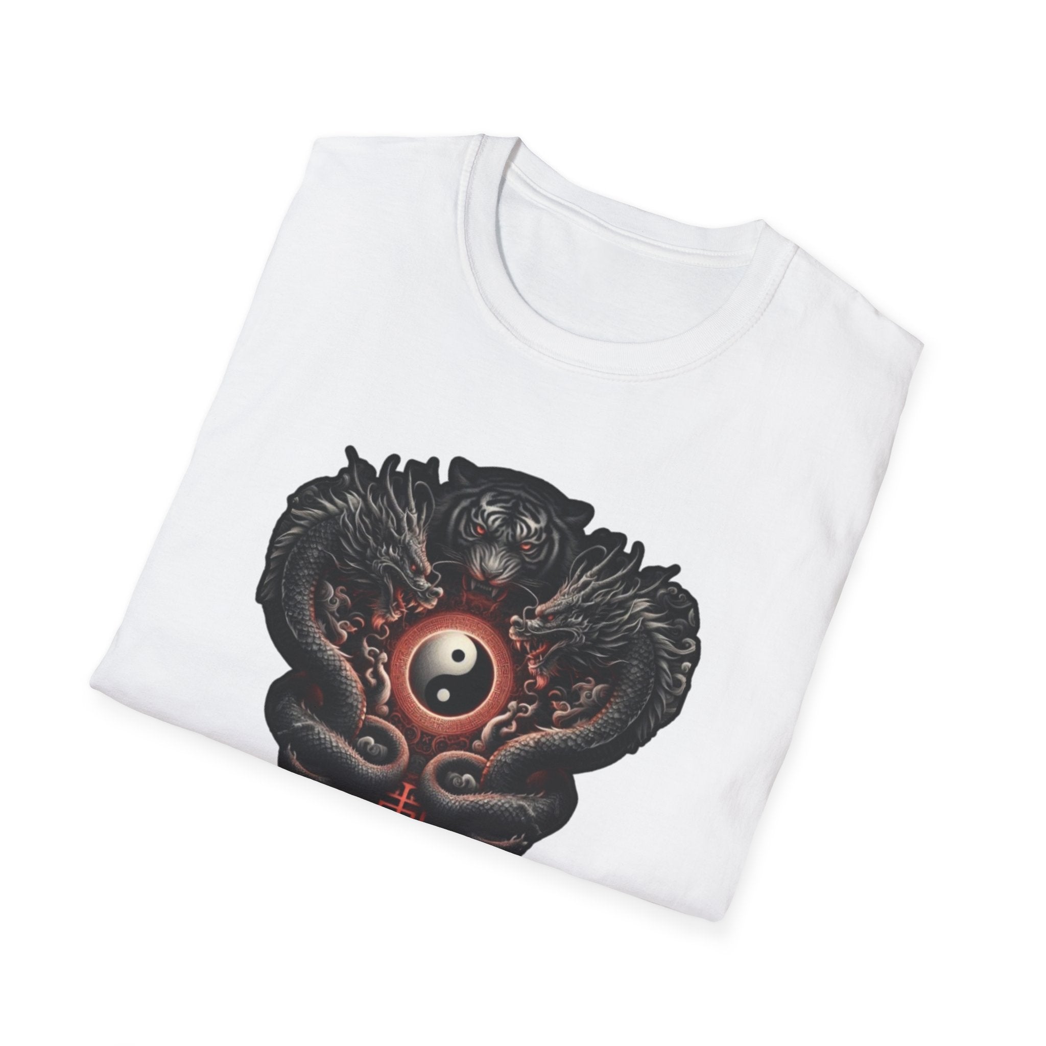 Dragon T-shirt Men Women Graphic Tee Clothing Apparel Chinese Dagon Symbol Gift