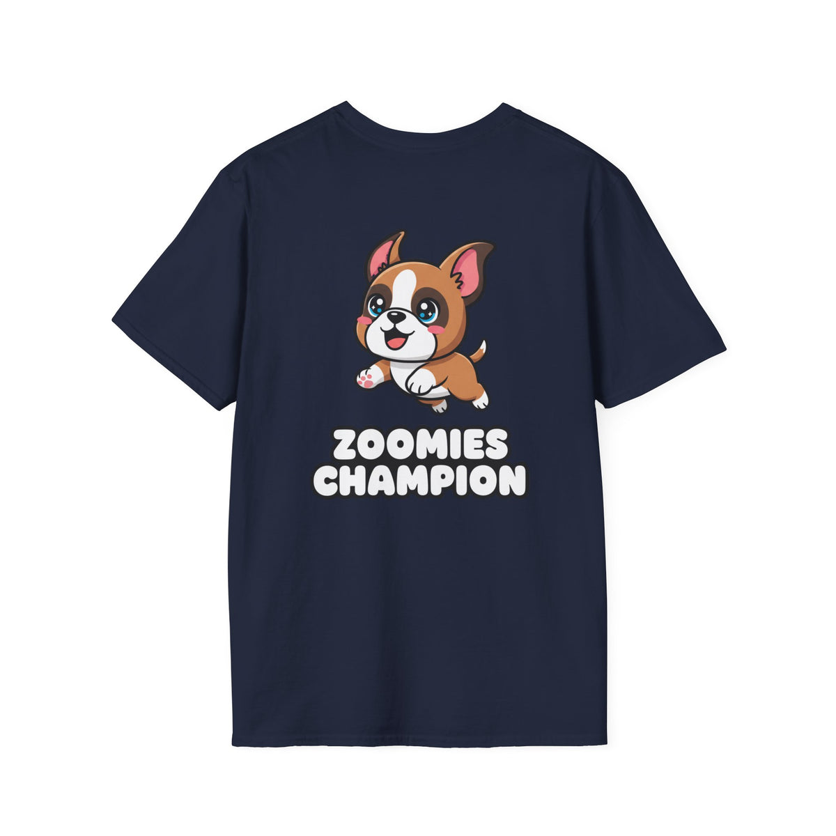 Cute Boxer Shirt Zoomies Champion Funny Dog Lover Unisex Softstyle Tee Gift
