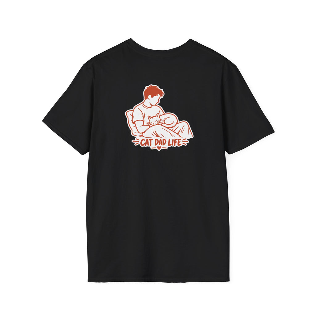 Cat Dad Shirt Pet Lover Tshirt Funny Cat Lover Graphic Tee Dark Humor Tee Unique Gift Funny Tshirt