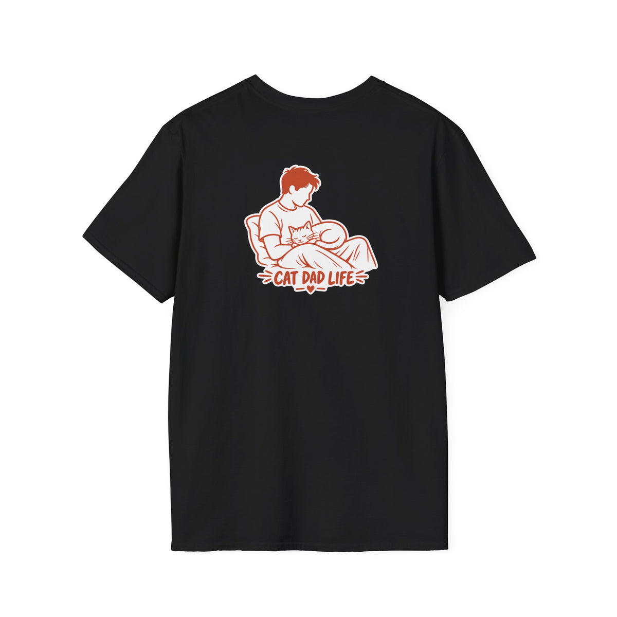 Cat Dad Shirt Pet Lover Tshirt Funny Cat Lover Graphic Tee Dark Humor Tee Unique Gift Funny Tshirt